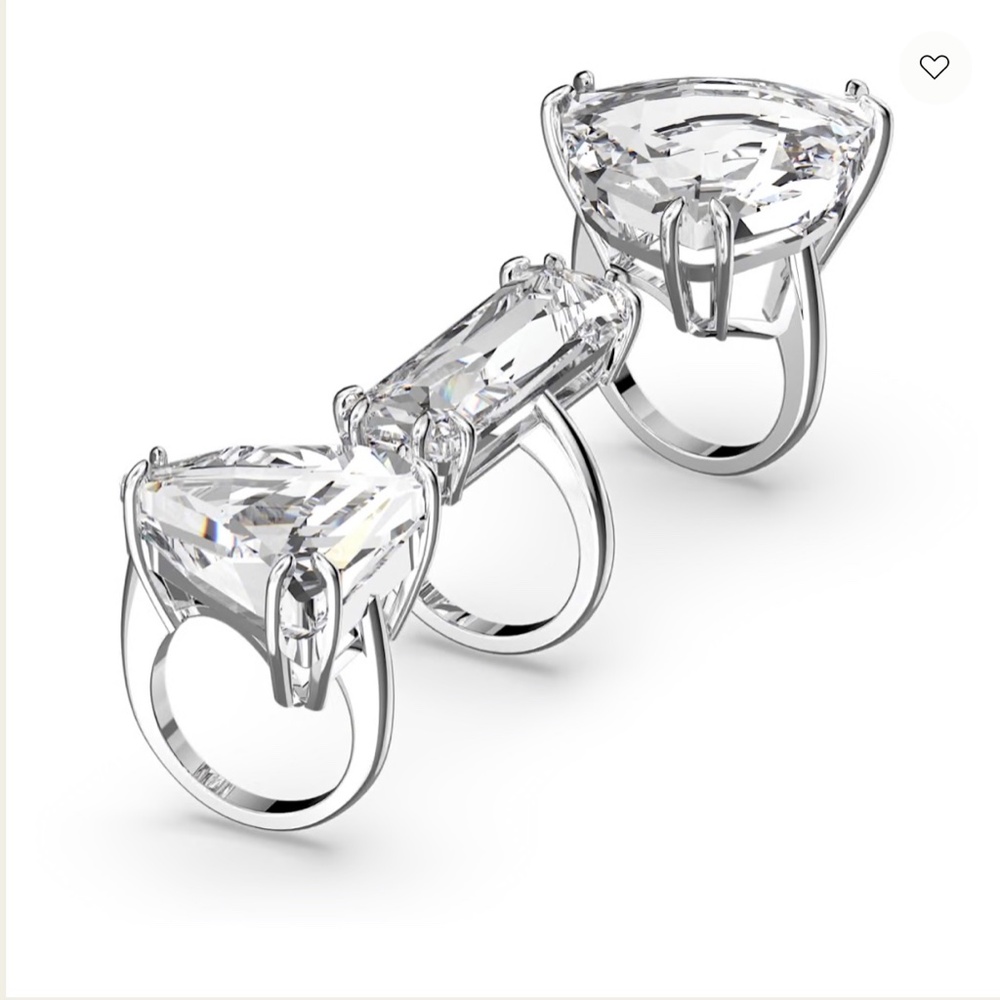 Swarovski Mesmera cocktail ring size 8 USA - Picture 2 of 4